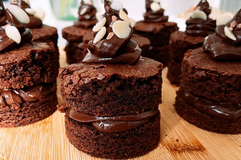 Brownie gebakjes