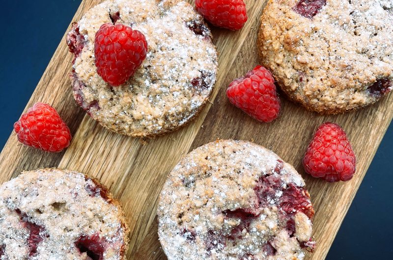 Havermout frambozen koekjes